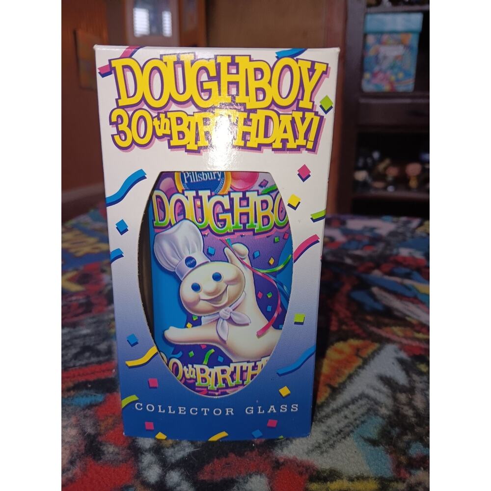 PILLSBURY Doughboy 1995 Collector Plastic TUMBLER 30th Anniversary/Birthday NIB